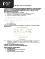 Tema 9 El Sistema Financiero