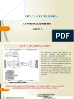 Diapositiva Planificacion Estrategica Capitulo 6 Evaluacion Interna