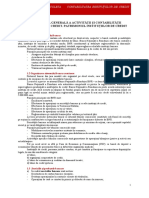 Curs 1 Organizarea Generala A Activitatii Si Contabilitatii Instituțiilor de Credit. Patrimoniul Instituțiilor de Credit