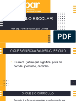 Curriculo Escolar (Slides)