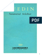 Konstantin Fedin - Sanatoriul Arkthur 1.0 ' (Literatură)