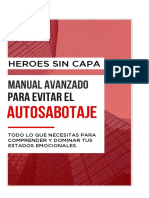 Manual para Evitar El Autosabotaje