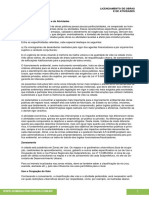 08 Licenciamento de Obras e de Atividades