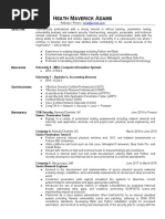 Sample Pentest Resume