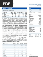 Ashok Leyland Result Updated