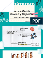 Lectura Ciencia, Cerebro, Cognición y Lectura Influencia de La Evolución y La Cultura en La Mente y La Conducta Social