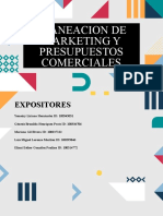 Planeacion de Marketing y Presupuestos Comerciales