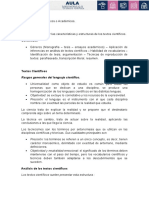 Sesión VII. Técncias de Red. Textos Científicos.