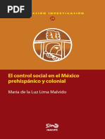 El Control Social en El México Prehispánico y Colonial - María de La Luz Lima Malvido