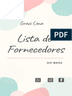 Lista de Fornecedores Do Brás