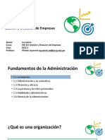 Gestión y Dirección de Empresas-Primera Clase