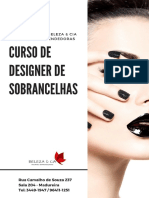 Apostila Designer de Sobrancelhas PDF