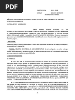 Caso Carpeta Fiscal 1031 2022 Contestada