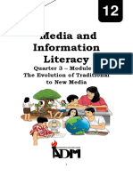 NCR MLA MediaInfoLit M2 - L2 The Evolution of Traditional To New Media - v11 Revised