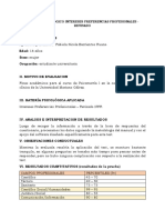 Informe Psicológico Ippr