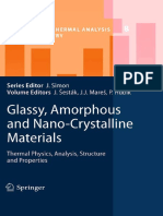 Glassy, Amorphous and Nano-Crystalline Materials