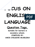 Focus On English Language Question Tags