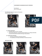 Fundamental Movements in Maximum Velocity Sprinting