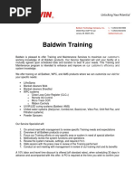 Baldwin Training Offer