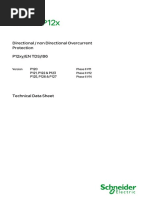 P12xy - TDS - EN - (Multifunction Protection Relay)