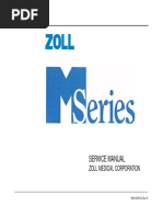 Manual de Servicio Desfibrilador Zoll M Series (Inglés)