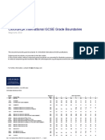 Oxfordaqa Gcse Grade Boundaries June2022