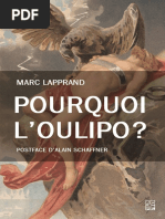 LAPPRAND M (2020) Pourquoi L'oulipo