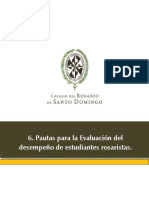 Pautas para La Evaluacion