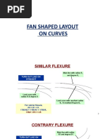 Fanshaped Layout On Curve