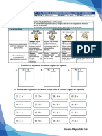 Ficha de Trabajo - Matemática - La División de Dos Cifras Con Una Cifra en El Divisor