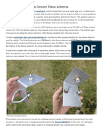 70MHz Quarter Wave Ground Plane Antenna - M0UKD - Amateur Radio Blog
