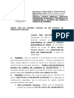 Exp 414-2021 - CUMPLO MANDATO, MODIFICO PRETENSIÓN ACCESORIA Y PROPUESTA DE LIQUIDACIÓN