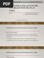 Support Cours - Méthodes D'évaluation Des Immobiisations