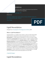 Lipid Peroxidation - An Overview (PDF) - ScienceDirect Topics