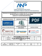 PROCEDURE D'EXECUTION ET DE PROTECTION DE LA DIGUE SUD Finale 3