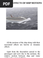 5 - Dynamic Effects of Ship Motions