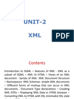 Unit 2 - XML