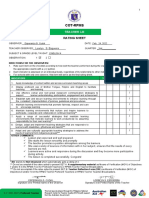 Appendix 3C COT RPMS Rating Sheet For T I III For SY 2021 2022 in The Time of COVID 19