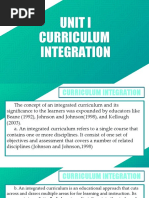 Integrative Methods Chapter 1 Curriculum Integration