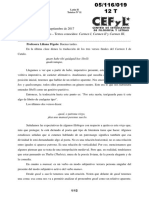 05-116-019 Teórico #11 (12-09) (REVISADO) Clases Oracionales - Textos Conocidos, Carmen I, Carmen II y Carmen III, Catulo