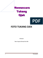 Contoh Wawancara - (13) Tukang - Ojek