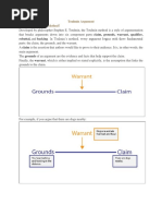 Toulmin Argument