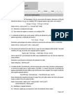 Ficha Formativa 2 - Grau de Pureza. Rendimento de Uma Reação Química