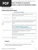 Examen - (APR-15%) Actividad 1 - Participe en Escenarios Profesionales Simulados o Reales de La Distribución Urbana de Mercancías