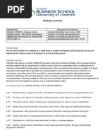 MN6903 in Company Project Module Outline May 2020