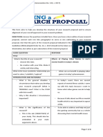 Research Proposal