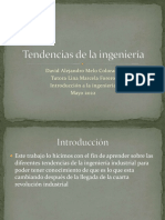 Tendencias de La Ingeniería-David Melo