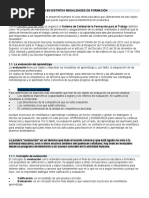 Unidad 1 - Evaluación de Las Edth en Distintas Modalidades de Formación