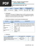 Informe Académico 10mo A