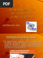 Mantenimiento Aplicado A La Confiabilidad - Sistema Del RCM